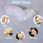 200PCS Disposable Ear Covers for Shower, Waterproof Plastic Ear-Protectors for - Image 5