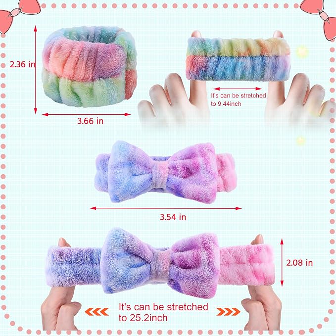 WSYUB Spa and Makeup Headband Set - Image 2