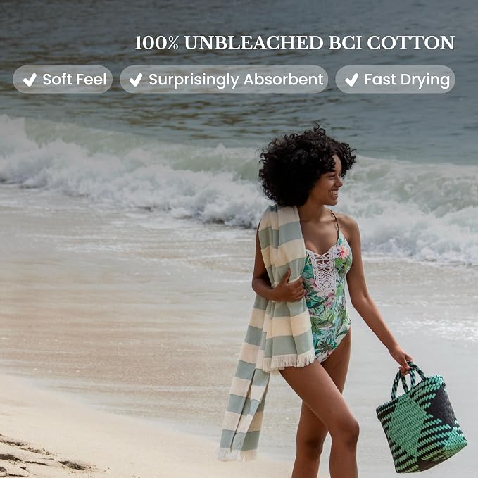Lightweight Turkish Beach Towel - Image 5