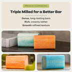 Australian Botanical Soap Variety Pack Includes 4 Valencia Orange and 4 Sea - Image 4