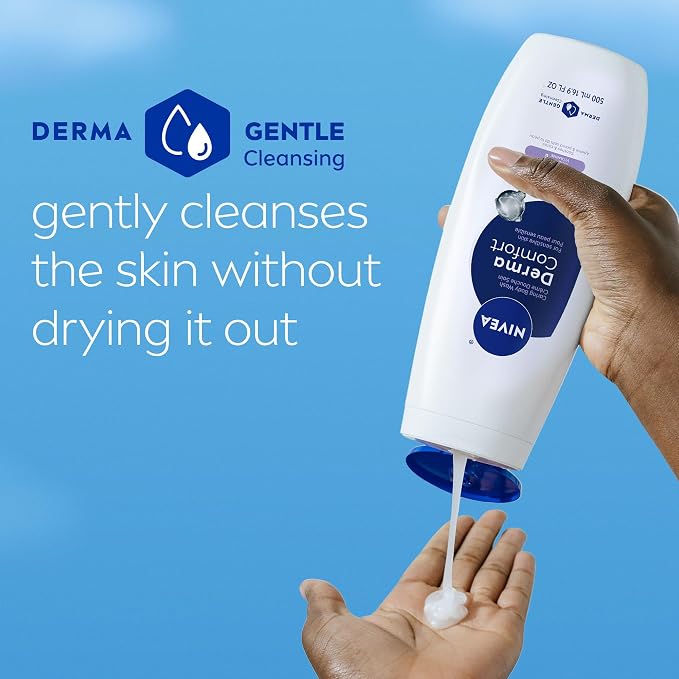 NIVEA Derma Comfort Caring Body Wash - Image 4