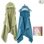 Momcozy Baby Bath Towels with Visualize Health Label by Momcozy