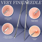 Teenitor 7 Pcs Pimple Popper Tool Kit, Surgical Grade Blackhead Remover Tools - Image 6
