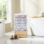 Modern Threads Capri 6-Piece Reversible Yarn Dyed Jacquard Towel Set - Image 4