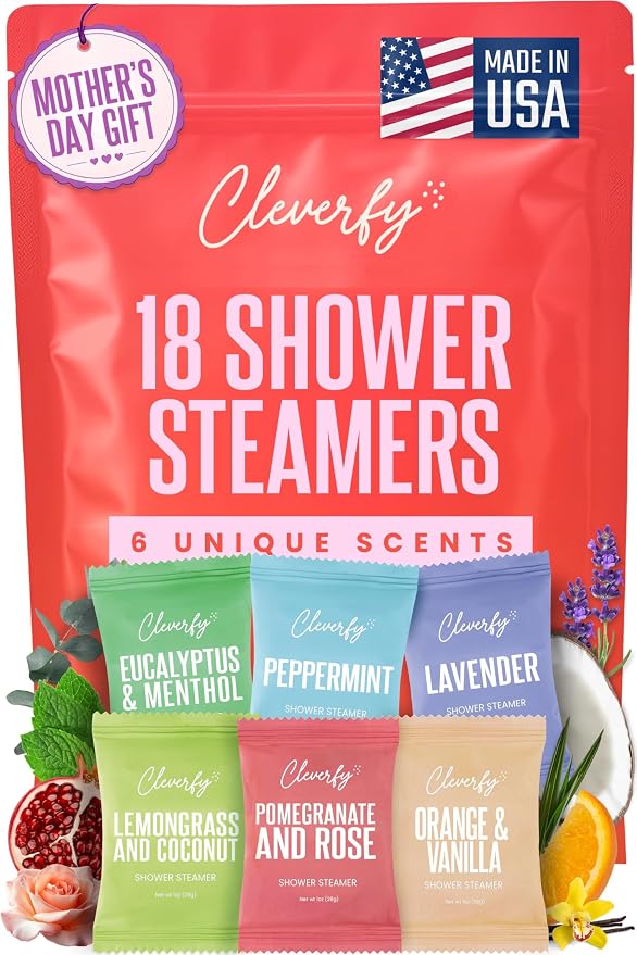 Cleverfy Shower Steamers Aromatherapy by Cleverfy