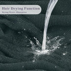 Satin Shower Cap, Three-Layer Terry Cloth Lined, - Image 4