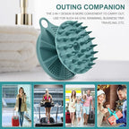 INNERNEED 2-in-1 Silicone Body Scrubber and Scalp Massager Shampoo Brush - Image 8
