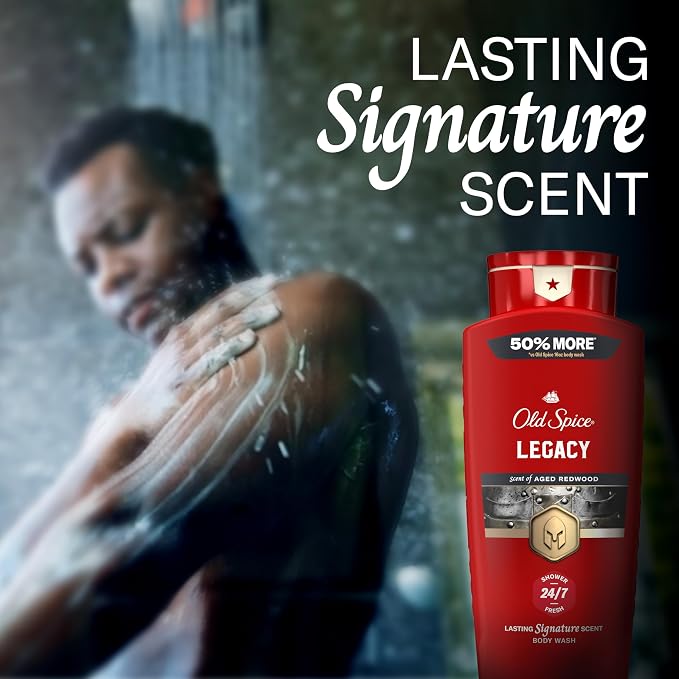 Old Spice Body Wash for Men, 24/7 Shower Fresh & Clean - Image 4