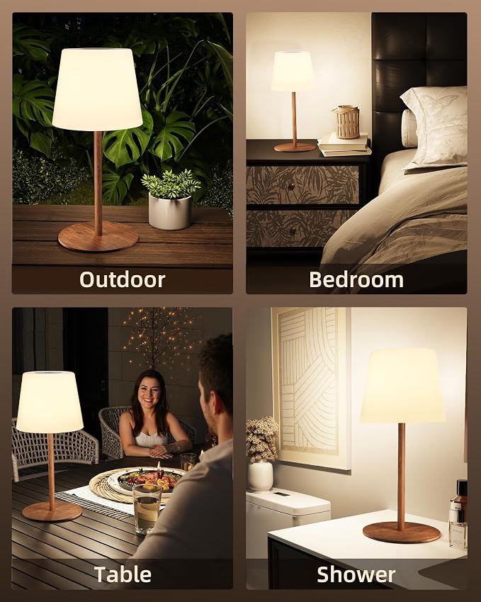 EZVALO Spa-Like Shower Lamp – IP65 Waterproof Bathroom Lamp, 4500mAh - Image 7