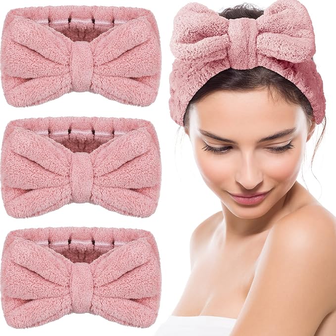 Hicarer 3 Pieces Towel Headbands by Hicarer