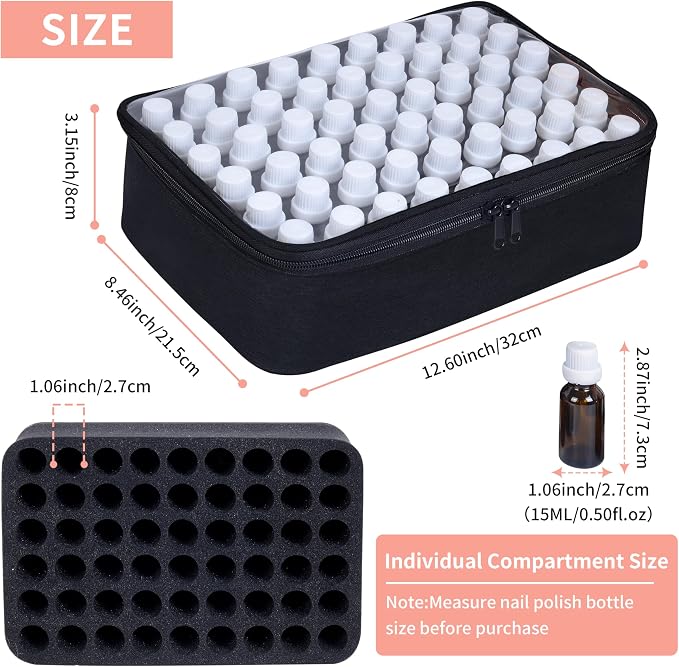 Essential Oils Carrying Case Holds 54 Grids - Image 3