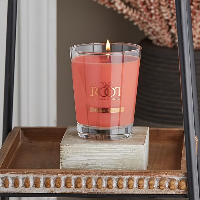 Root Candles Scented Candles Honeycomb Beeswax Blend Premium Handcrafted Candle - Image 2