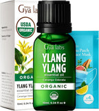 Gya Labs USDA Certified Organic Ylang Ylang Essential Oil by GyaLabs