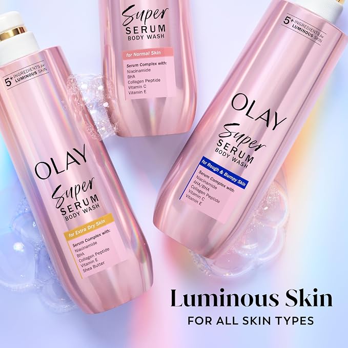 Olay Super Serum Body Wash + Hand & Body Lotion Bundle - Image 16