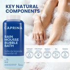 Caprina Fresh Goat’s Milk Bubble Bath, Hydrating Relaxing Foam Bath, - Image 3