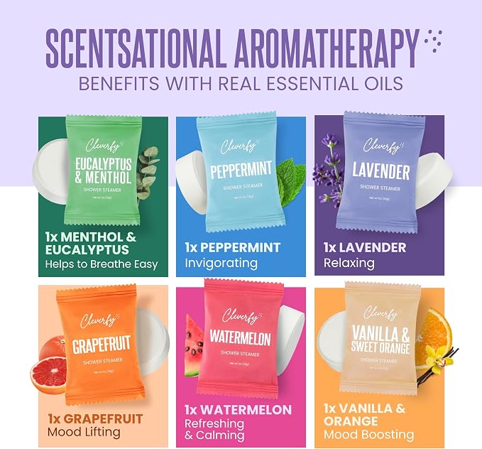Cleverfy Shower Steamers Aromatherapy - Image 5