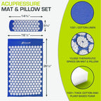 ProsourceFit Acupressure Mat and Pillow Set - Image 2