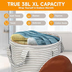 38L Foldable Towel Warmer Bucket, Heated Towel Warmers - Image 5