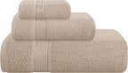 Belizzi Home Ultra Soft 3 Pack Cotton Towel Set, Contains a Bath Towel 28x55 by Unknown