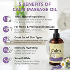 Calm Massage Oil for Massage Therapy - Image 2