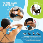 RAD Original Peanut Massage Ball – Medium Density Yoga Deep Tissue Roller Ball - Image 3