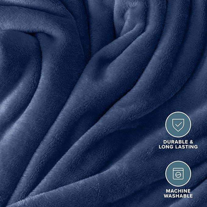 Bare Home Fleece Blanket - Image 5