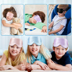 Silk Sleep Eye Mask for Kids, 100% Real Natural Pure Silk Sleeping Masks - Image 7