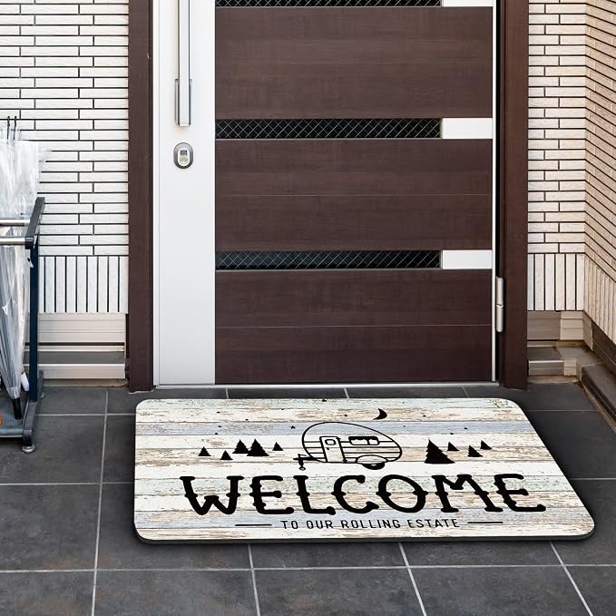 Welcome to Our Rolling Estate Soft Diatom Mud Absorbent Bath Rug 17”x30” - Image 6