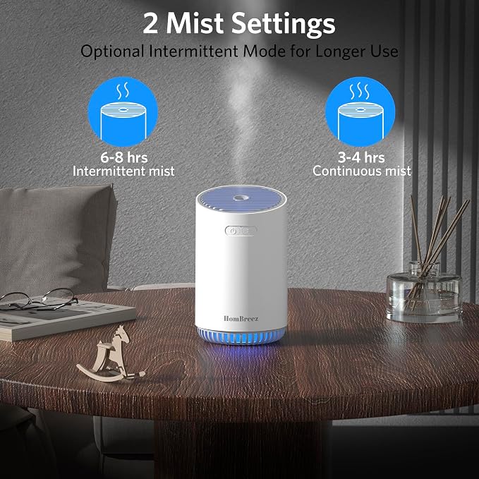 Portable Aromatherapy Diffuser 280ml, Rechargeable Essential Oil Diffuser - Image 3