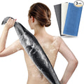 ARCH&M Exfoliating Back Scrubber & Body Washcloth, 35-Inch Japanese Exfoliation by ARCHM