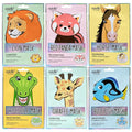 Epielle Character Face Mask Wild Kingdom 6 Pack, Fun & Effective Korean Skin by Epielle