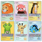 Epielle Character Face Mask Wild Kingdom 6 Pack, Fun & Effective Korean Skin by Epielle