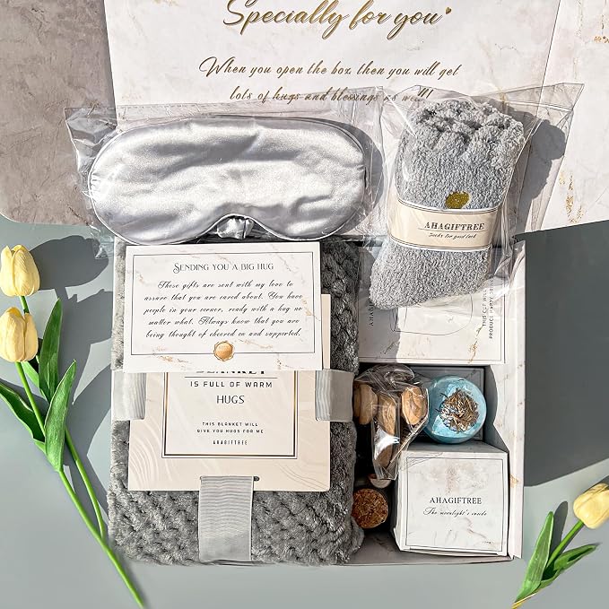 AHAGIFTREE Gift Basket Gifts for Women, Surgery Recovery Gifts Women, Get Well - Image 8