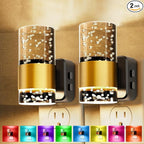 Night Lights Plug into wall, Color Changing Night Light by LLOHASLED
