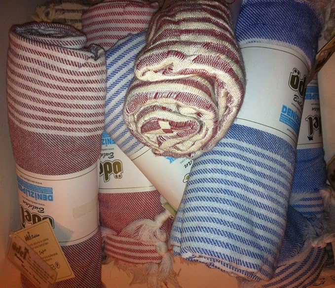 Simten's Organic Cotton Multi Purpose USE PESTEMAL: Beach, Towel Even as Table - Image 2