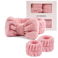 Ayesha Spa Headband and Wristband Set by AYESHA