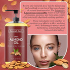 Essentially KateS Sweet Almond Oil 33.8 Fl Oz - Image 2