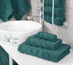 American Soft Linen Premium 3 Piece Towel Set, 1 Bath Towel 1 Hand Towel 1 - Image 2