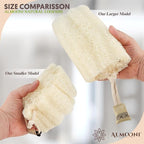 Almooni Mini Natural Loofah Sponge - Image 4