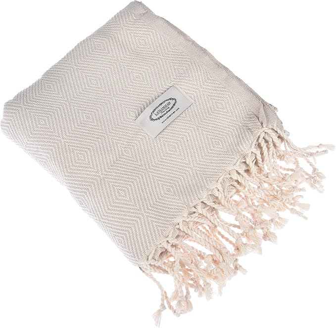 Personalized Embroidered Beach Towel | Throw Blanket, Easy Carry, Sand Free - Image 8