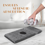White Classic Wealuxe Grey Hand Towels - Image 5