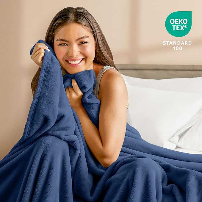 Bare Home Fleece Blanket - Image 4