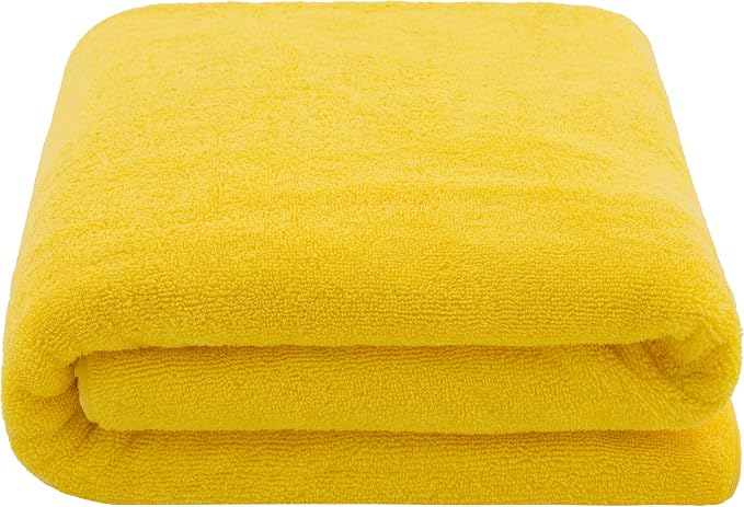 Cotton Paradise 100% Cotton 40x80 Oversized Bath Sheet, Extra Large Turkish - Image 6