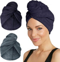 Turbie Twist 2-Pack Microfiber Hair Towel by TurbieTwist