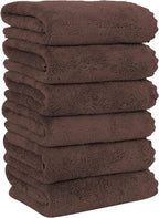 MOONQUEEN 6 Pack Premium Hand Towels by MOONQUEEN