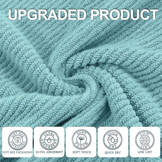 Luxury Bath Towels, Lightweight Bath Towels, Shower Towel - Image 2