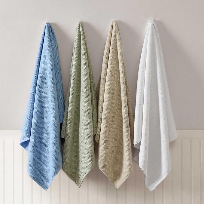 Martha Stewart - Bath Towels, Soft & Absorbent 100% Cotton Towels, Solid 500 GSM - Image 8