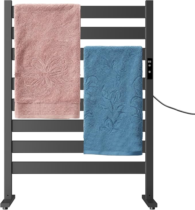Towel Warmers for Bathroom, Heated Towel Racks, Upgraded Extra-Wide Heating Area - Image 8