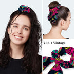 Scrub Cap with Hair Scrunchy, Ponytail Holder Surgical Cap - Image 5