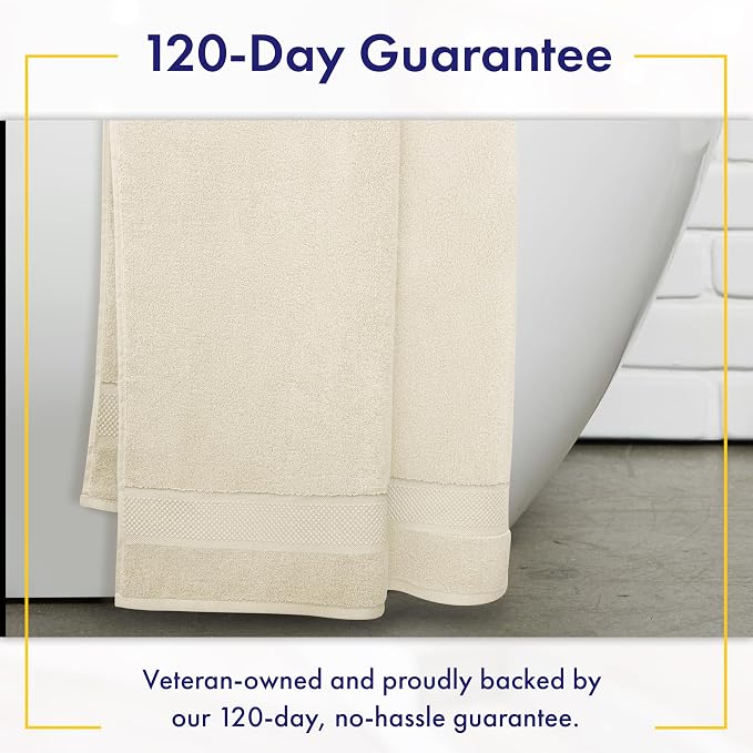 Alusa Home 100% Organic Zero-Twist Cotton Towels - Image 5